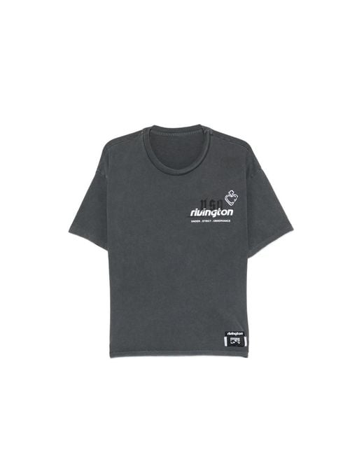 RIVINGTON roi Rebis Black Membership Uso T-Shirt for men