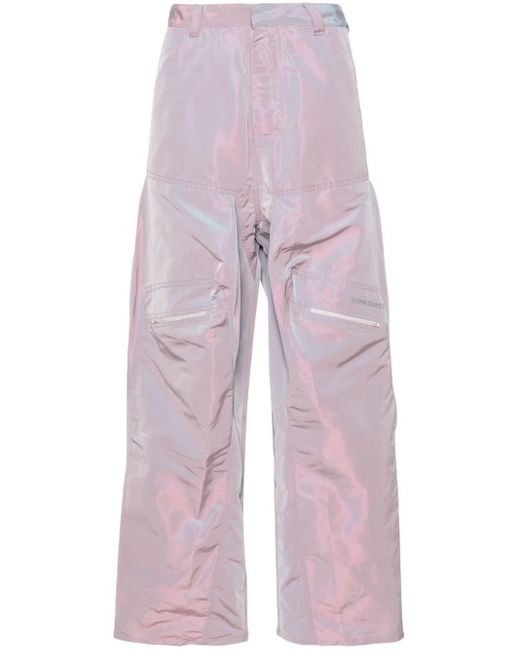 Y. Project Purple Pop-Up Straight-Leg Trousers for men