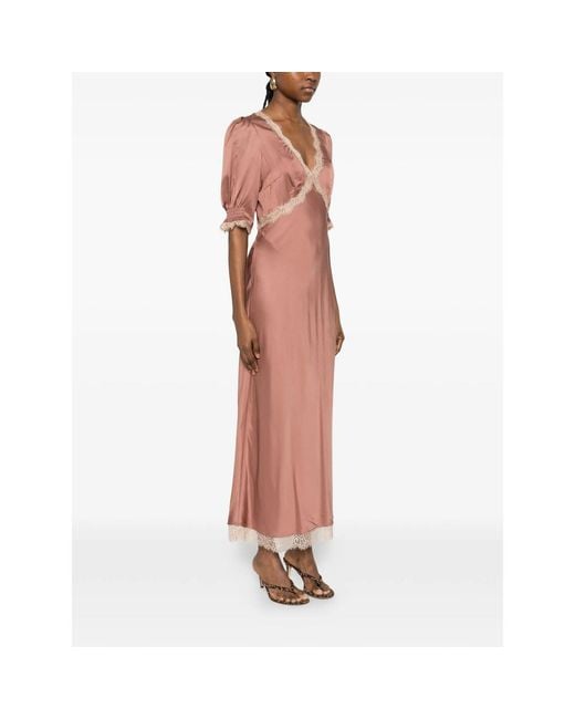 Rixo Pink Dress Annina