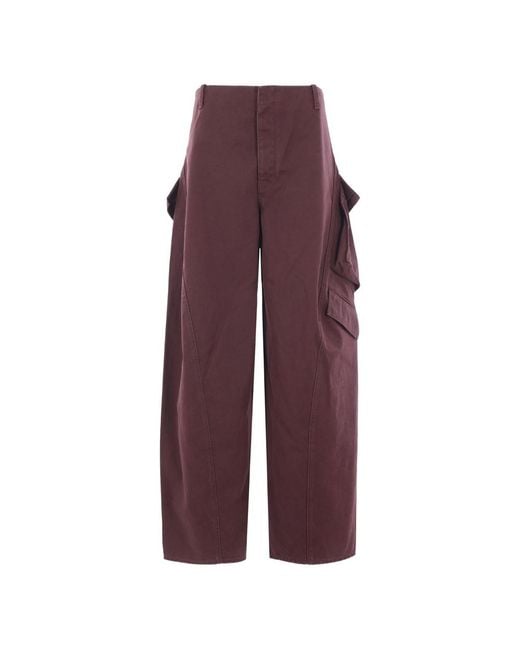 Alaïa Purple Alaã¯A Trousers