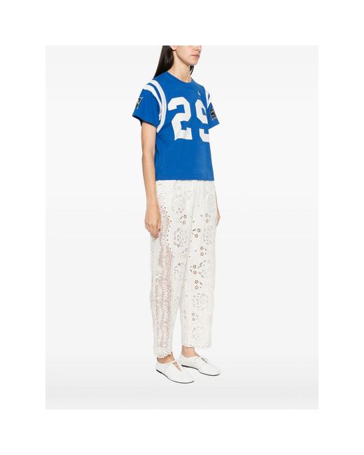 Sea Blue Georgie Crew-Neck T-Shirt