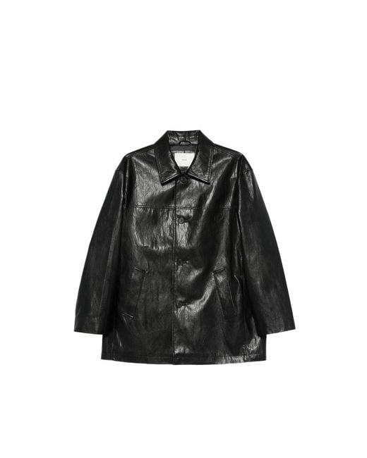 DUNST Black Buttoned Jacket for men