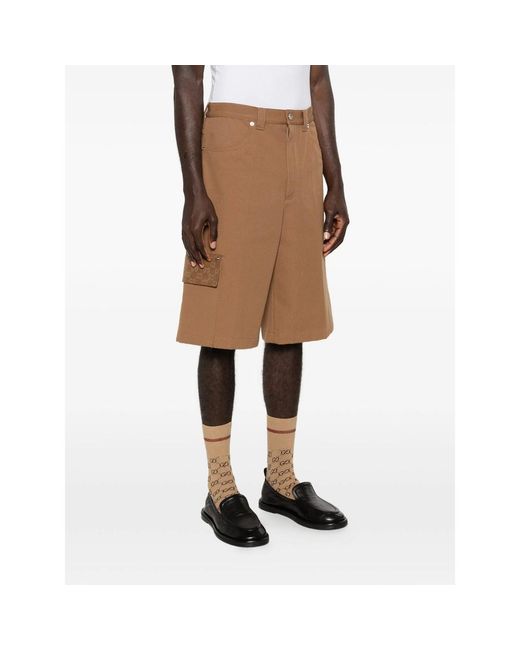 Gucci Brown Shorts for men
