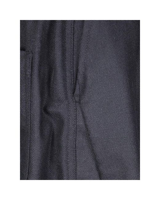 Thelatest Blue Dora Elasticated-Waistband Palazzo Pants