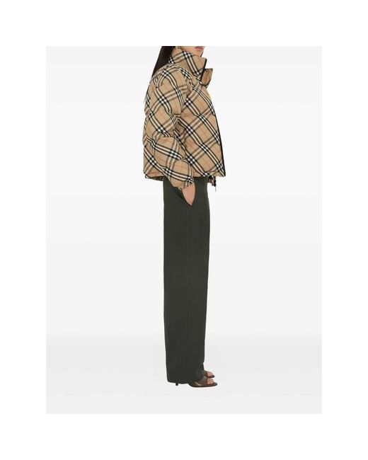 Burberry Natural Check Ambleside Puffer Jacket