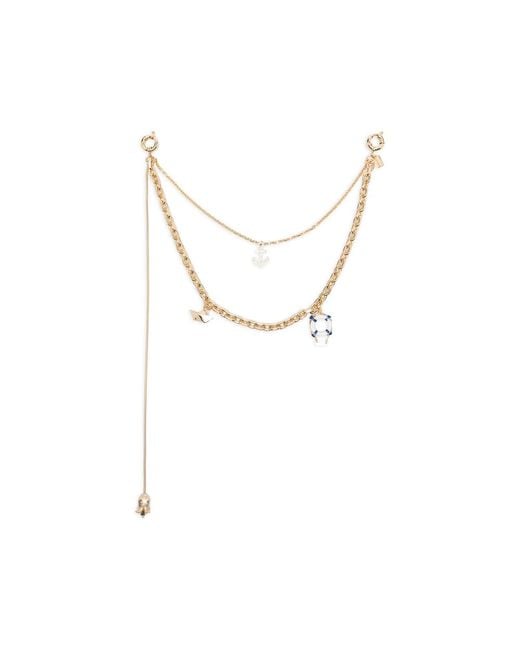 Vivetta Metallic Charm-Embelished Chains