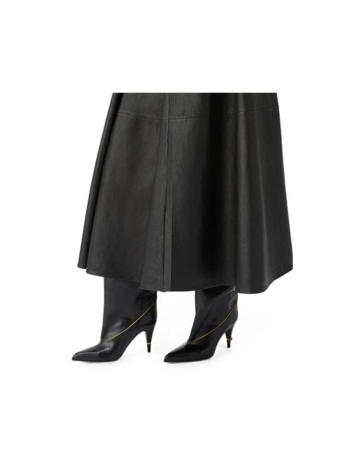 Versace Black Gianni Nappa Knee-High Boots 90 Mm