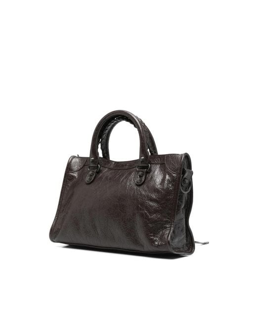 Balenciaga Black Small Le City Tote Bag