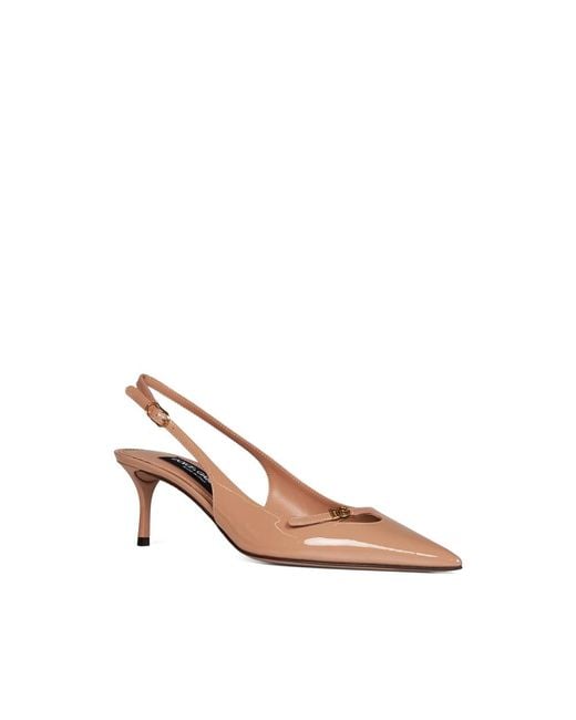 Dolce & Gabbana Pink Dolce & Gabbana Neutrals Shoes