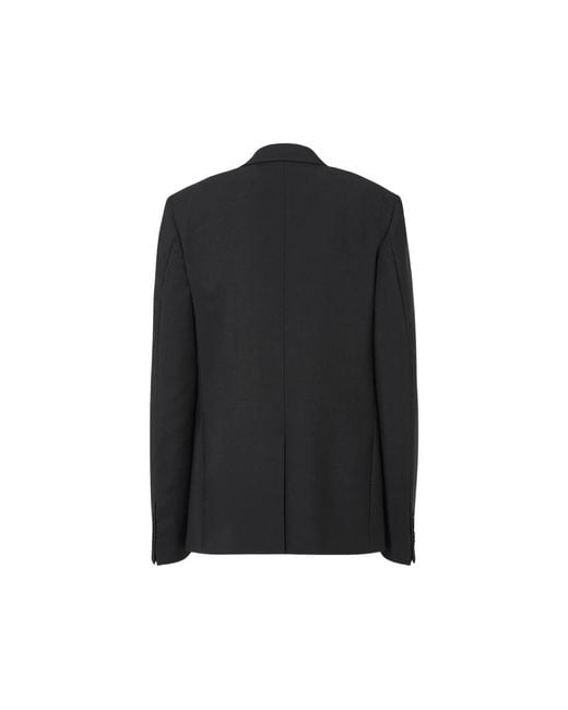 Fendi Black Single-Breasted Blazer