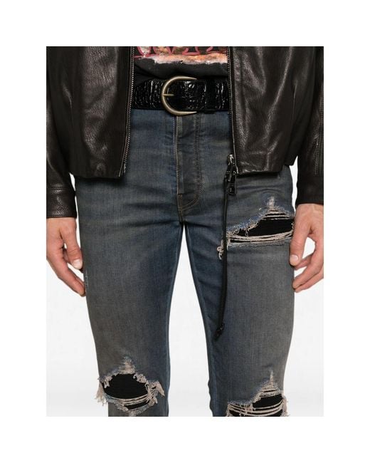 Amiri Gray Denim for men