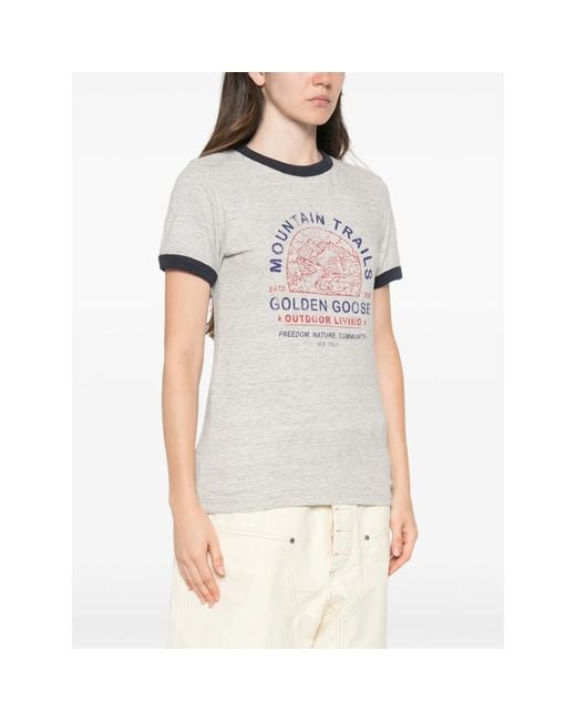 Golden Goose Deluxe Brand Gray Tops