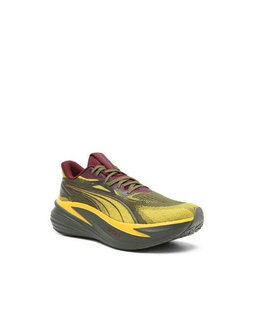 Puma X Nitro Green Magmax Nitro 2 Lace-Up Sneakers for men