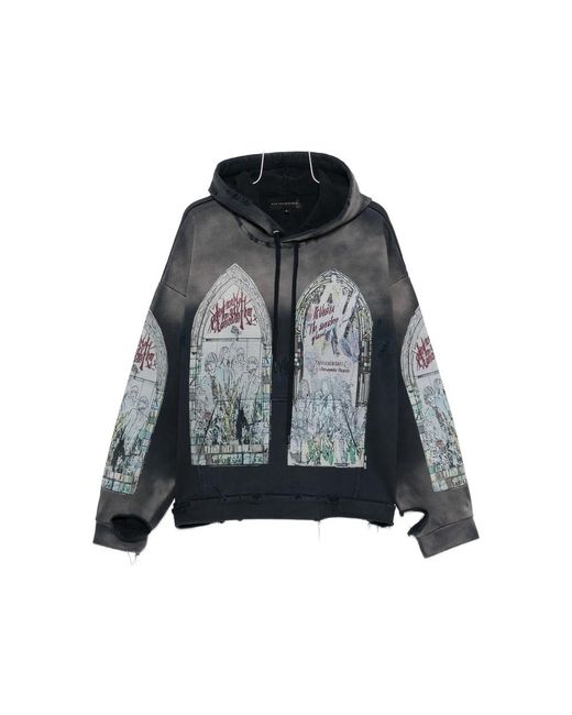 Who Decides War Black Kangaroo-Pocket Hoodie for men