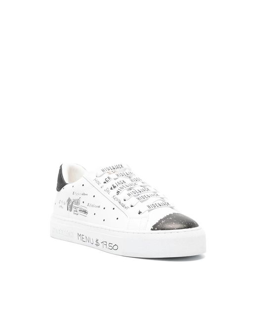HIDE & JACK White Essence Sketch Sneakers for men