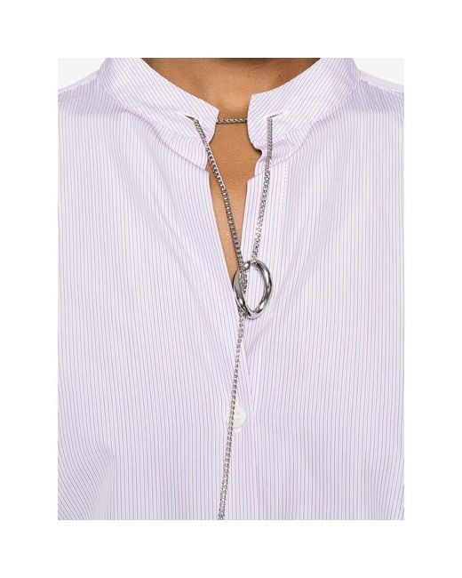 Seafarer White Liona Striped Shirt