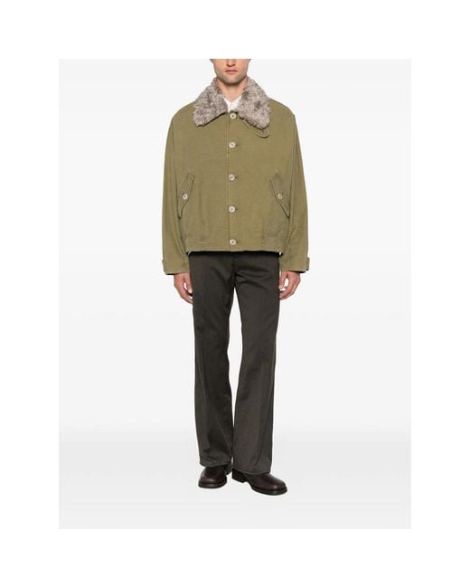 Our Legacy Green Aerial Jacket for men