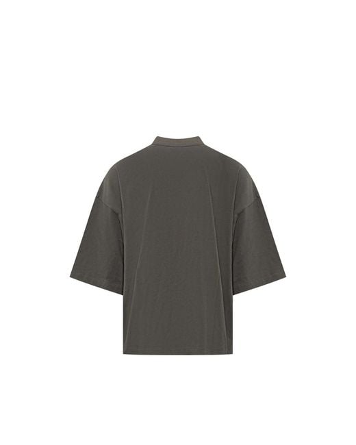 Fear Of God Gray Merch T-Shirt Boxy Fit for men