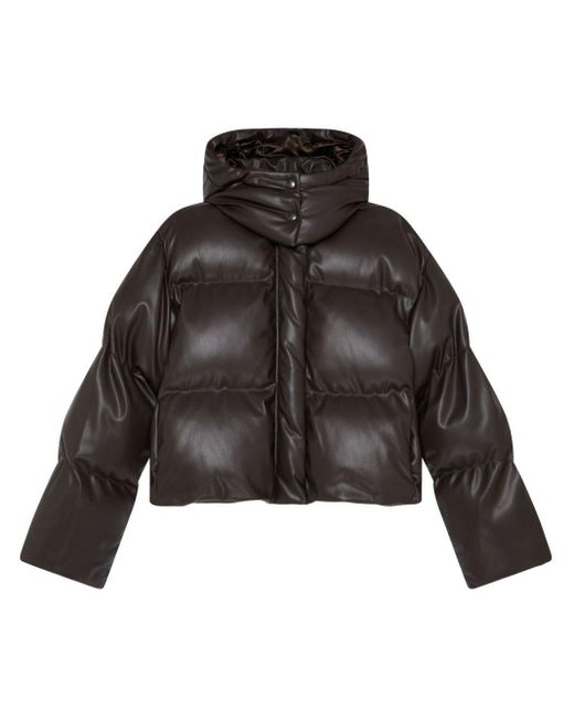 Stella McCartney Black Cropped Puffer Jacket