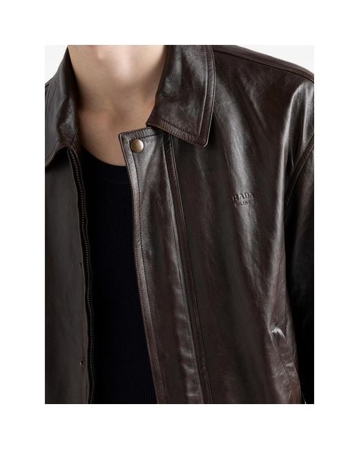 Prada Brown Jackets for men