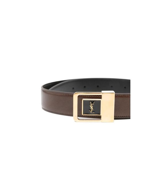 Saint Laurent Brown Belts