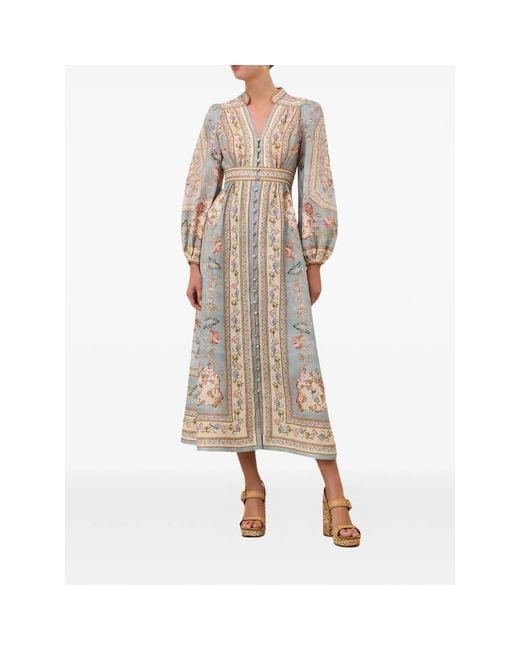 Zimmermann Natural Dresses