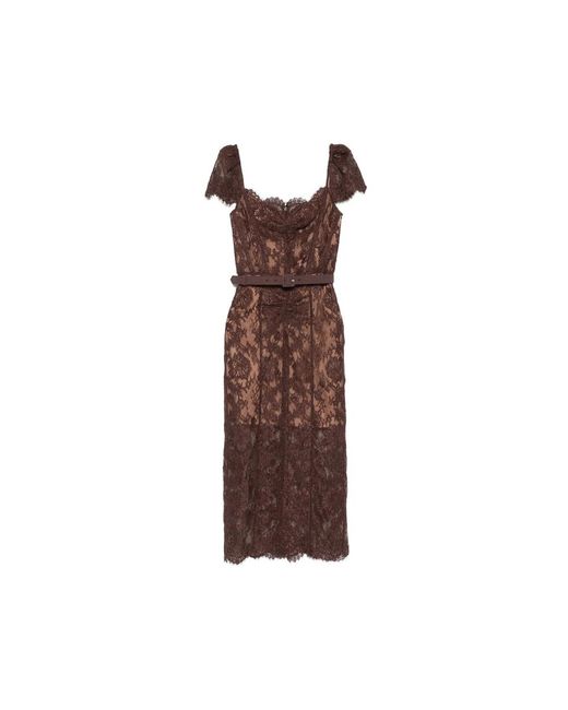 Self-Portrait Brown Dresses