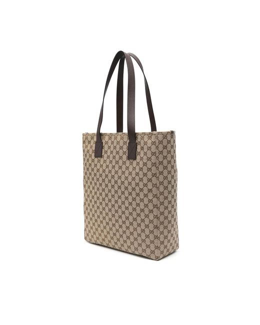 Gucci Brown Large Gg Tote Bag for men