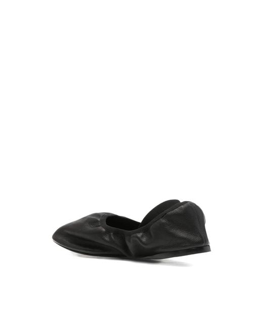 Versace Black Ballet Flats