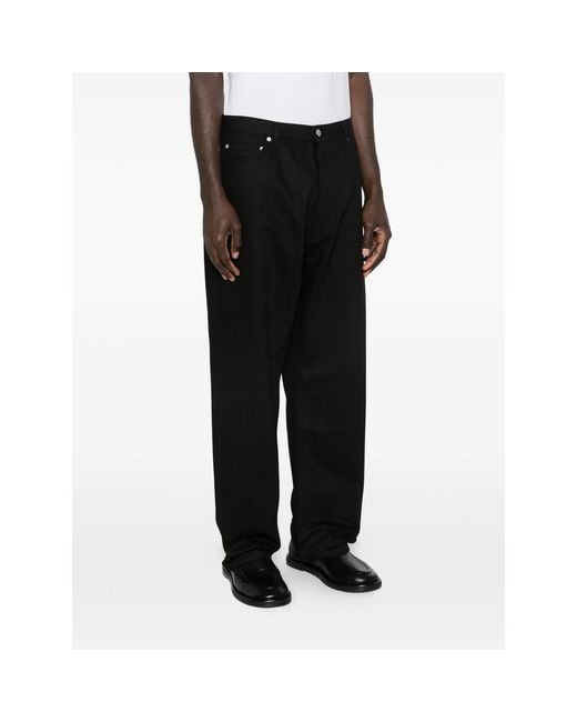 Studio Nicholson Black Marylebone Jeans for men