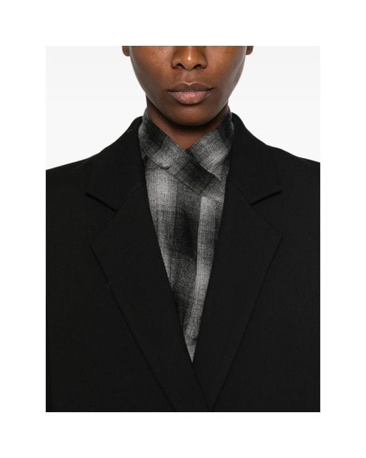 IRO Black Matha Double-Breasted Coat
