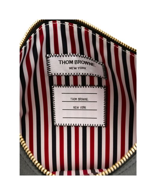 Thom Browne Black Clutch Bags for men