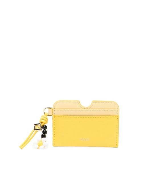 Fendi Yellow Wallets & Purses