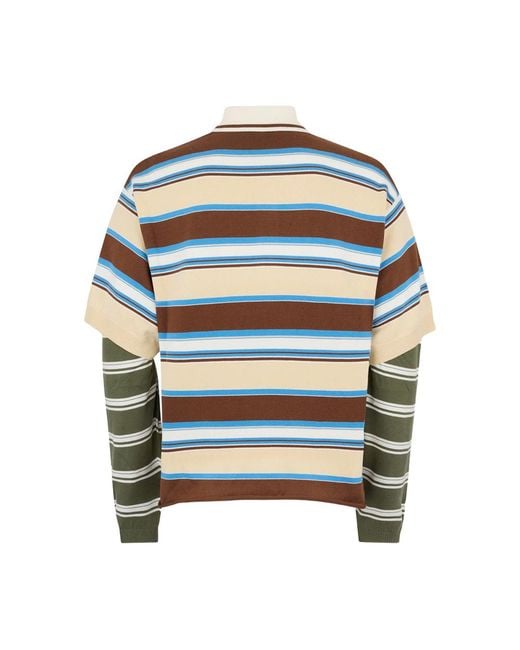 DSquared² Blue Neutrals Polo Shirts for men