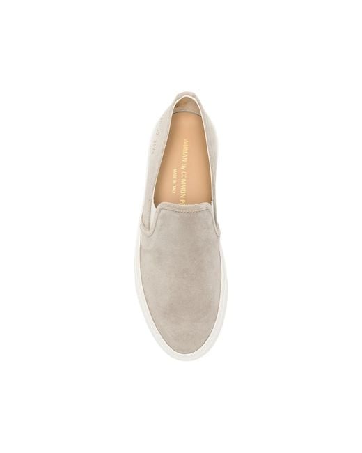 Common Projects White Slip-On Sneakers