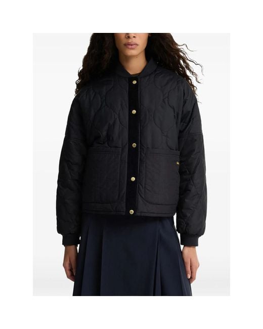 Barbour Black Quilted Reversible Jacket