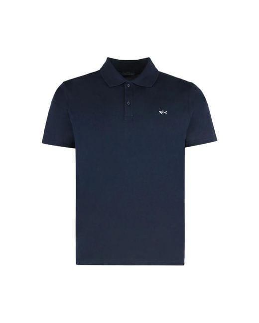 Paul & Shark Blue Polo Shirts for men