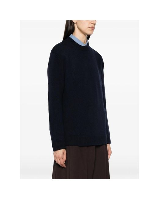 Prada Black Elbow-Patch Sweater