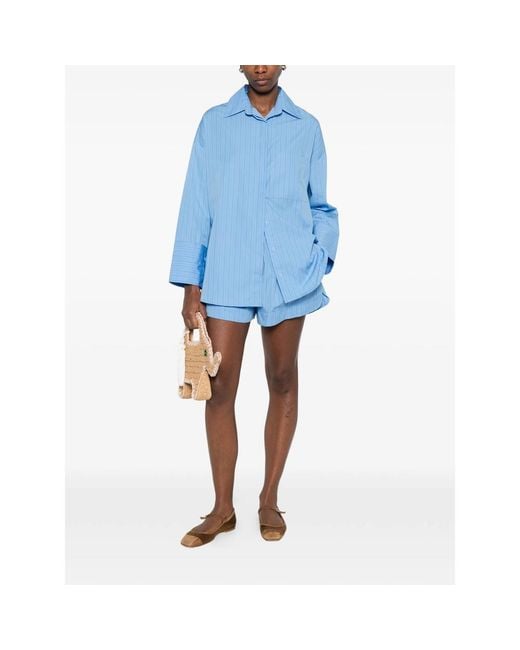Faithfull The Brand Blue Shirts
