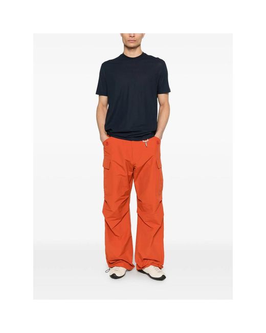 KIRED Blue V-Neck T-Shirt for men