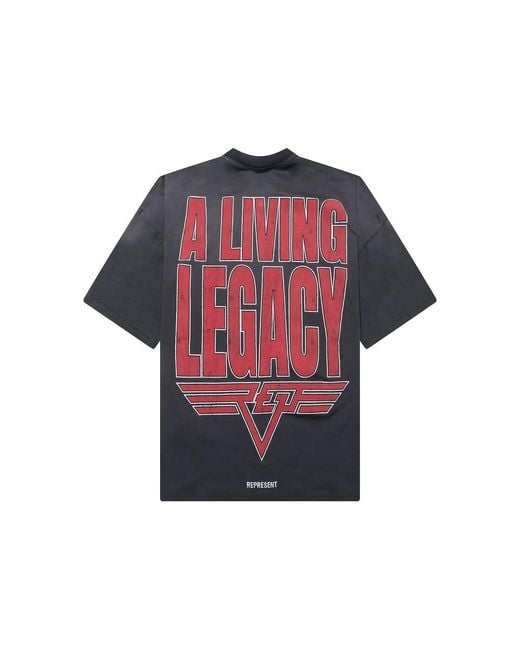 Represent Blue T-shirts for men