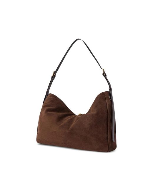 Furla Brown Sfera Soft Shoulder Bag L