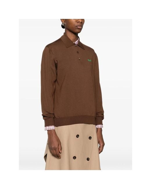 Prada Brown Knitwear