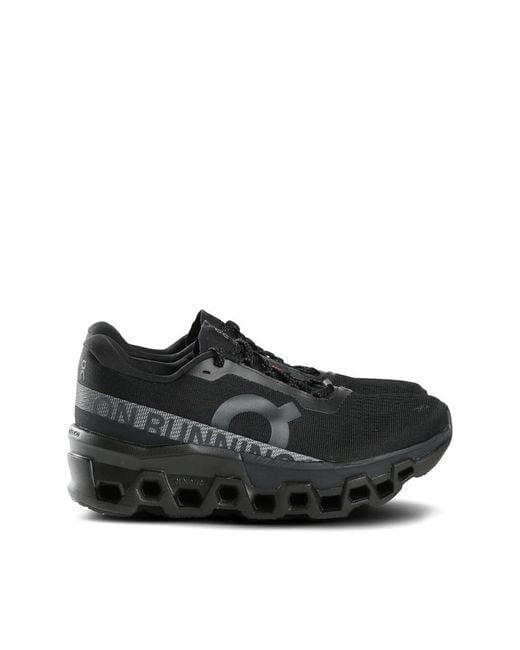 On Shoes Black Cloudmonster Sneakers