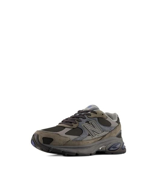 New Balance Black Sneakers Green, Blue for men