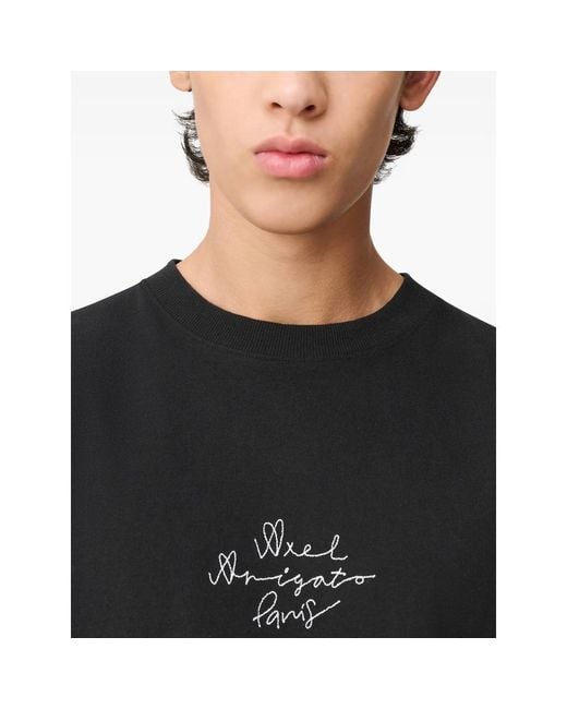 Axel Arigato Black Paris City T-Shirt for men