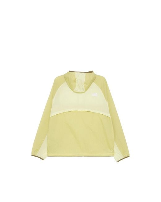 The North Face Yellow Wind Wall Ripstop Jacket for men