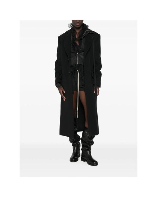 Ann Demeulemeester Black Coats