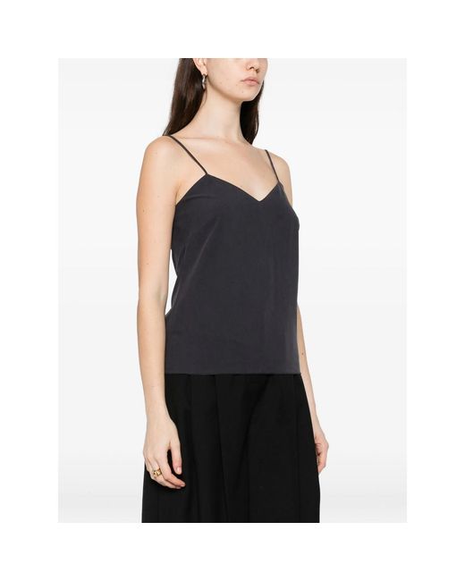 Max Mara Black Sleeveless Top
