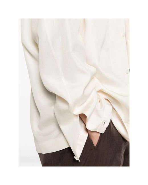 Umit Benan White Pocket Shirt for men